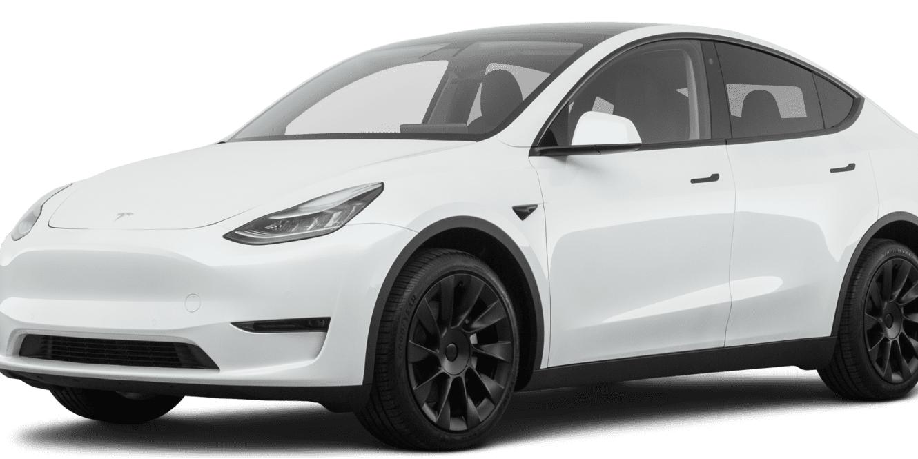 TESLA MODEL Y 2021 5YJYGDEE8MF068242 image